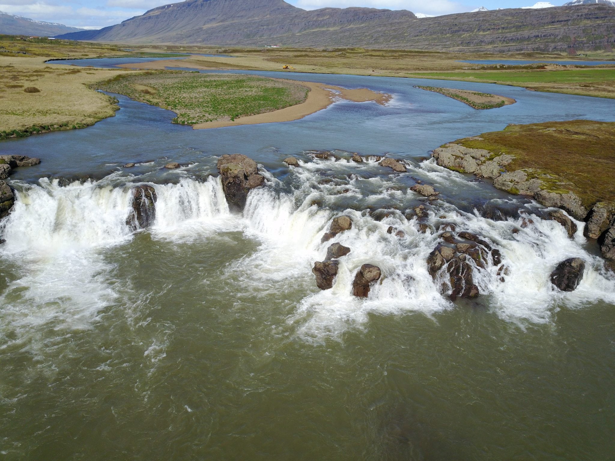 Fossinn Beljandi í Breiðdalsá